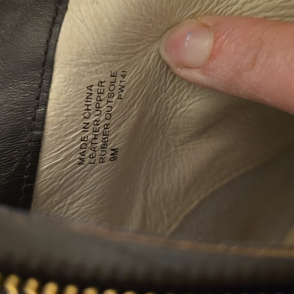 Michael Kors Black Leather Studded Platform Booties - Picture 3 of 6